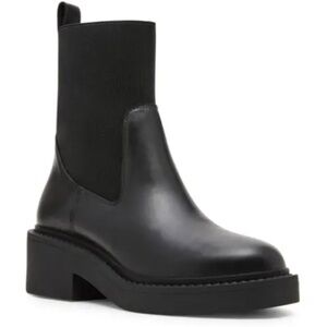 NWT Blondo Black Frankie Waterproof Chelsea Boot (Size 7)